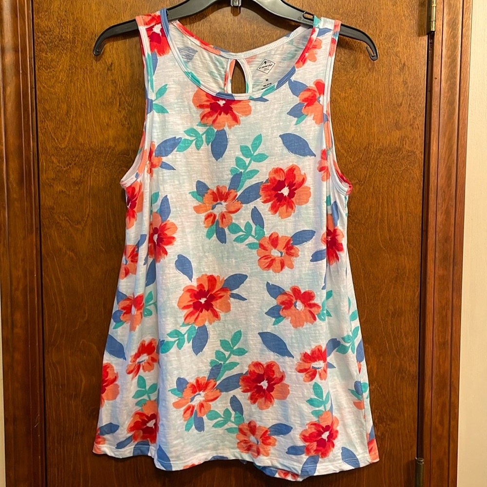 St. John’s Bay Tropical Print Tank Top